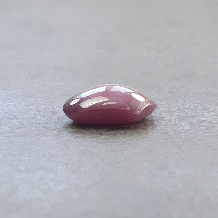 10.00cts Natural Untreated Star Ruby Gemstone Hexagon Shape Cabochon 15*12mm