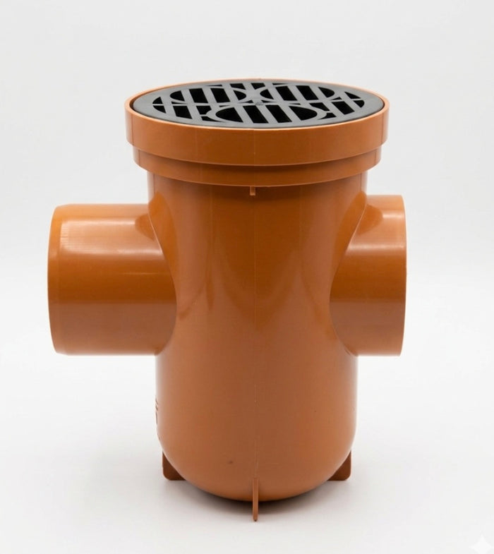 110mm Back Inlet Roddable Gully-Eclipse Fencing