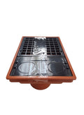 110mm Rectangular Hopper Head With Spigot End-Eclipse Fencing