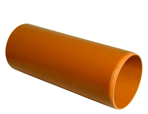 110mm Underground Pipe 3m P/E – Durable Polyethylene Drainage Solution-Eclipse Fencing
