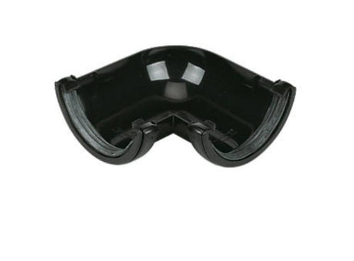 112mm Plastic Half Round Angle – Durable Gutter Connector for Efficient Water Flow-Eclipse Fencing