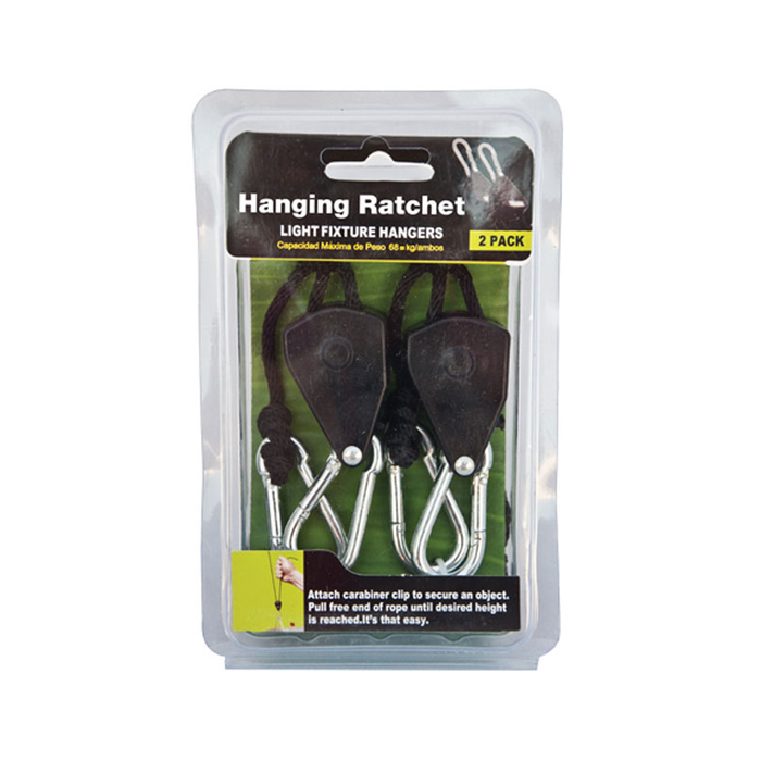 1/8'' Rope Ratcheting Light Hangers (2 pc.)