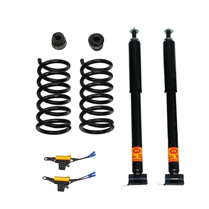 Strutmasters Conversion Kits 1993-1997 Cadillac Seville Rear Air Suspension Conversion Kit With Resistor Mounts Springs (CADR5)