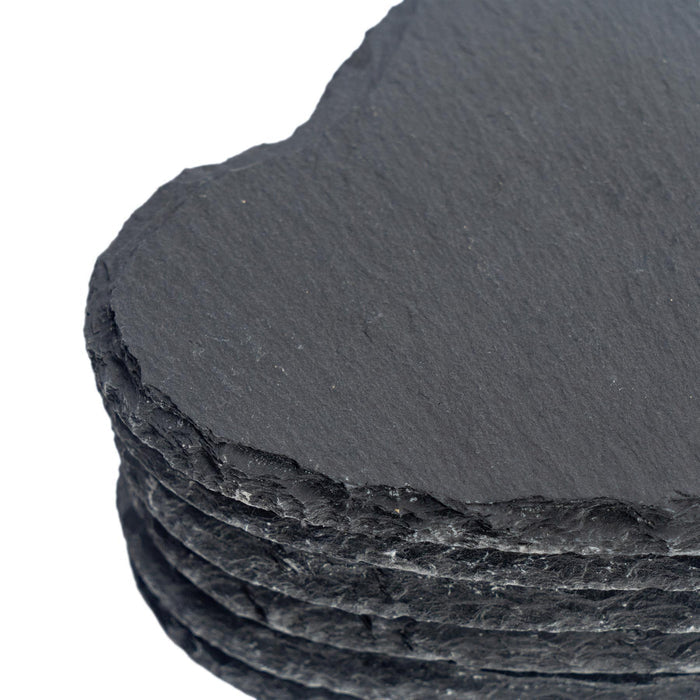 25cm Heart Slate Placemats - Pack of Six