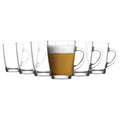 300ml Vega Glass Coffee Mugs - Pack of Six  - By LAV