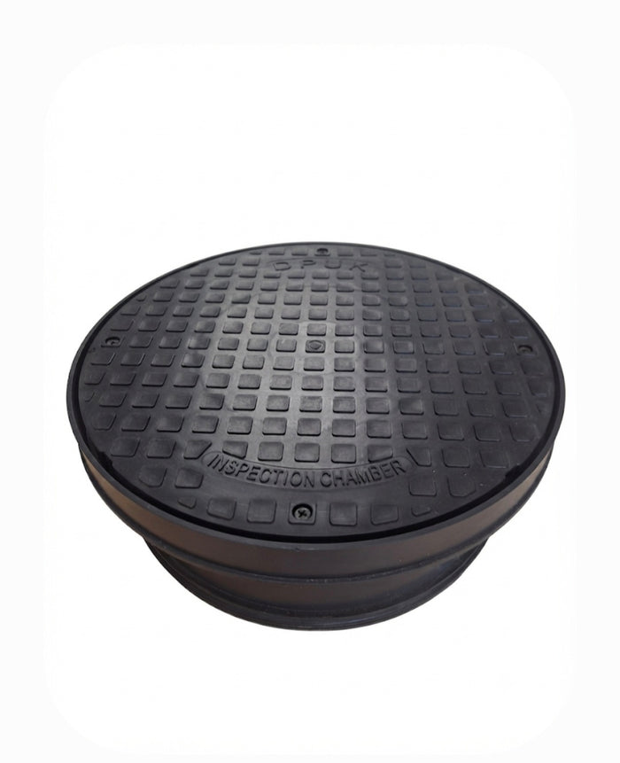 320mm Diameter Round PP Manhole Cover & Frame-Eclipse Fencing