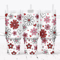 40 oz Tumbler Wrap - UVDTF Ink Transfers - Love Florals | UVDTF from The Glitter Guy