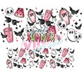 40 oz Tumbler Wrap - UVDTF Ink Transfers - Spooky Summer | UVDTF from The Glitter Guy