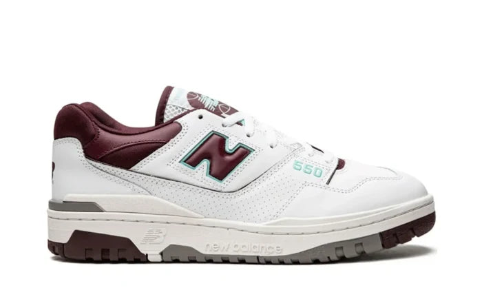 New Balance 550 Burgundy Cyan NEW BALANCE 550