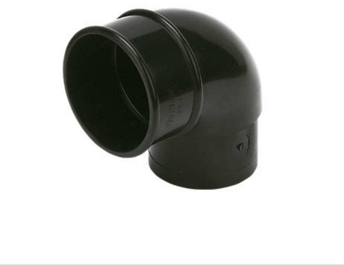 68mm Plastic Round Bend 92.5° – Durable and Precise Drainage Fitting-Eclipse Fencing