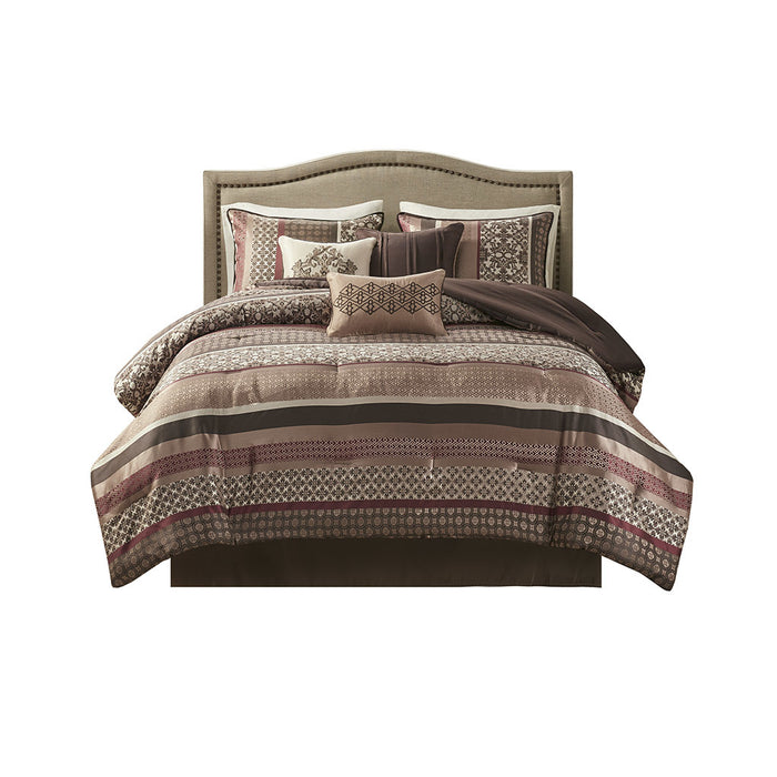 7 Piece Comforter Set Doba