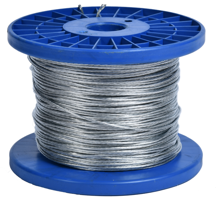 7 Strand Galvanised Wire – 400m Durable Fencing Solution-Eclipse Fencing