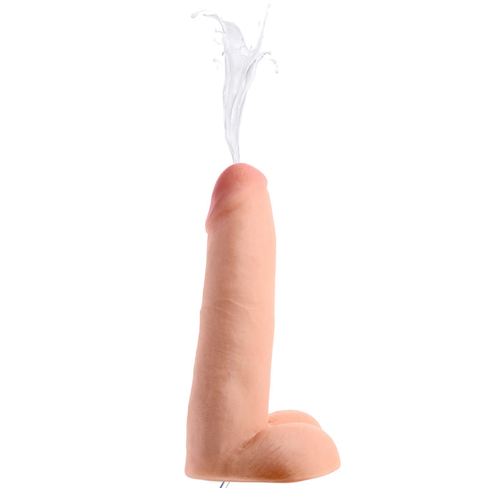 8 Inch Realistic Dual Density Squirting Dildo