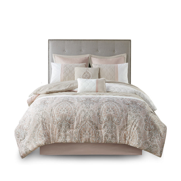 8 Piece Comforter Set Doba