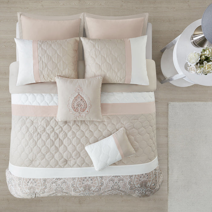 8 Piece Comforter Set Doba