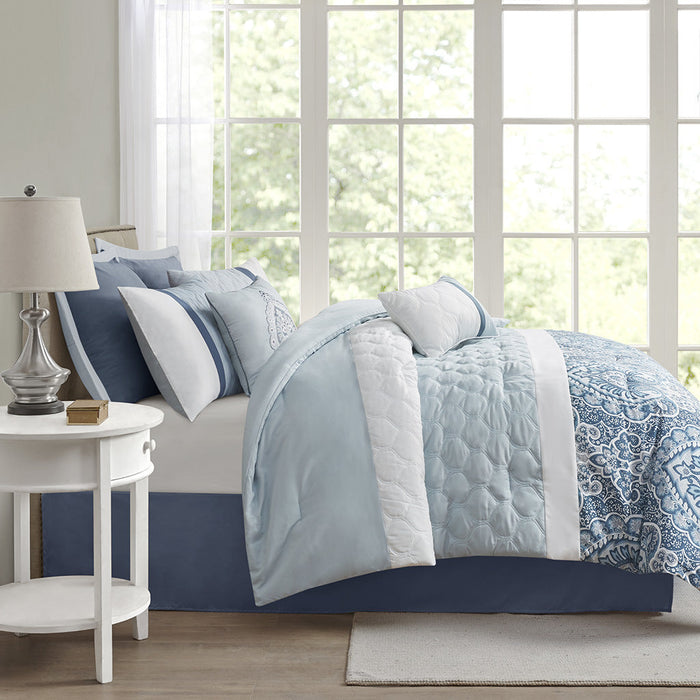 8 Piece Comforter Set Doba