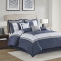 8 Piece Embroidered Comforter Set Doba