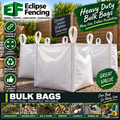 85 x 85 x 85 Bulk Bag – Large, Durable, and Versatile Storage Solution ** EMPTY **-Eclipse Fencing
