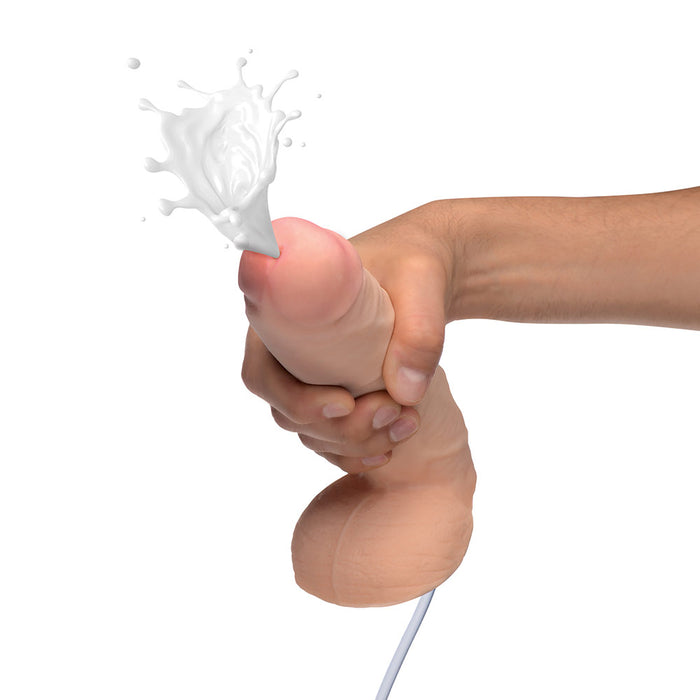 9 Inch Realistic Dual Density Squirting Dildo