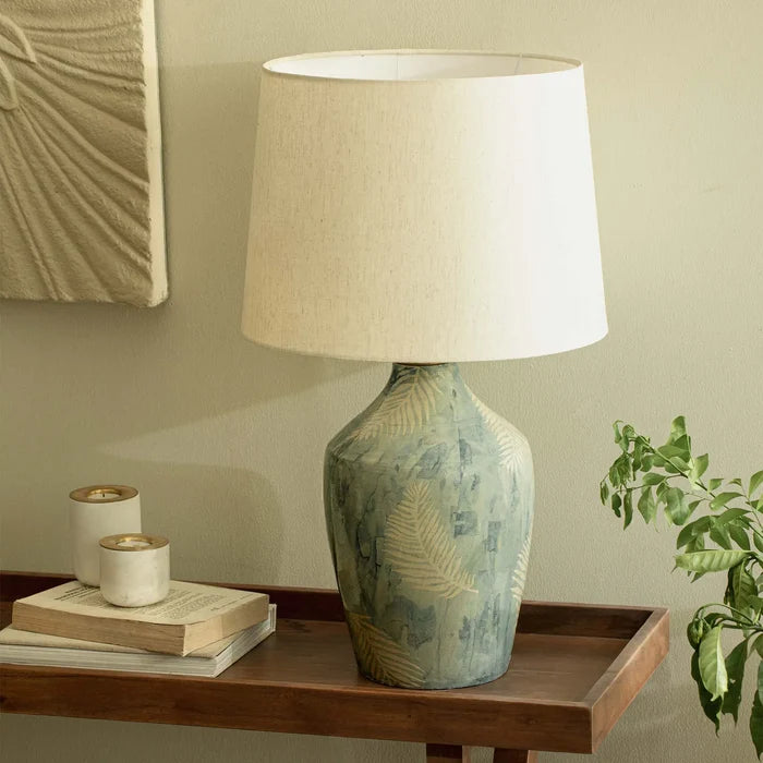 Aamay Terracotta Lamp with the Shade