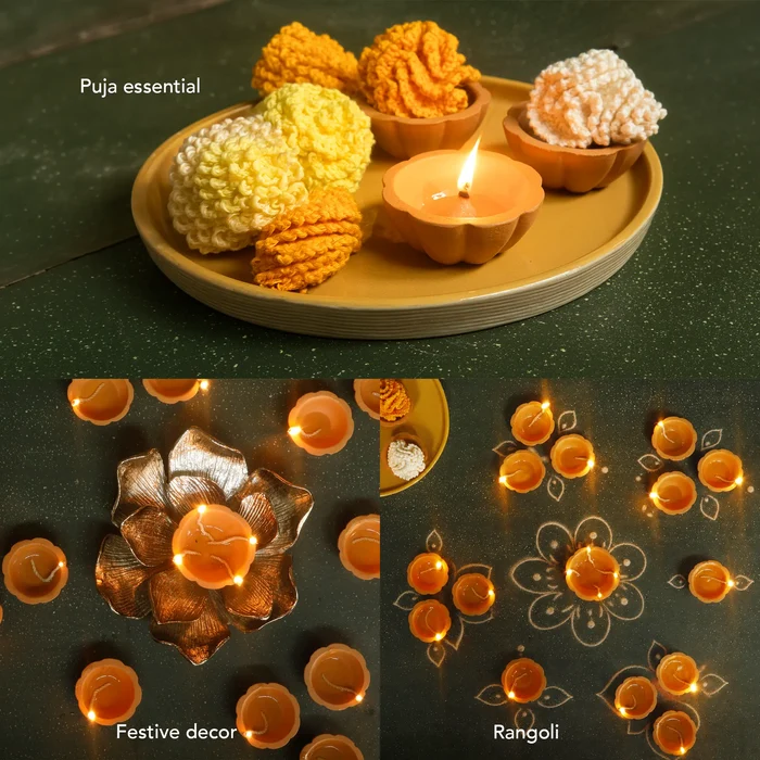 Aarambh Terracotta Diya - Set of 21