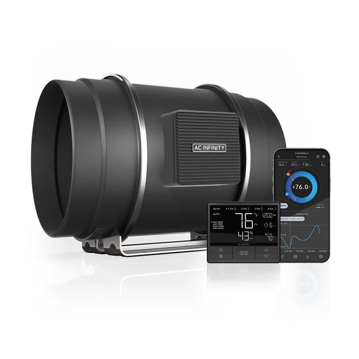 AC Infinity Cloudline T8 Inline Duct Fan System