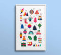 Advent Calendar Paint-By-Number Kit