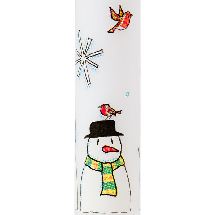 Advent Candle: Snowmen