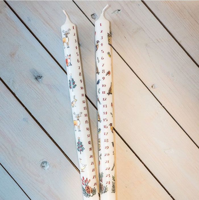 Advent Candle: Winter Wildlife