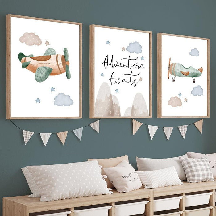 Adventure Awaits...Collection of Wall Art - Divine Heart L.A.