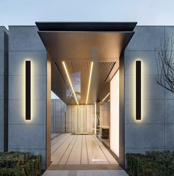 Aether Outdoor LED Wall Lamp - Level Decor