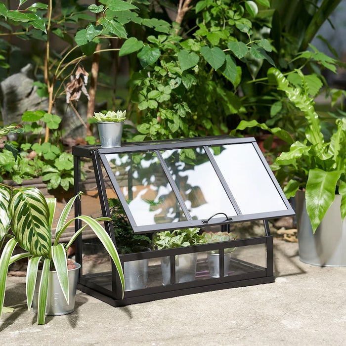 AKERBAR Greenhouse, in/outdoor/Anthracite, 45cm