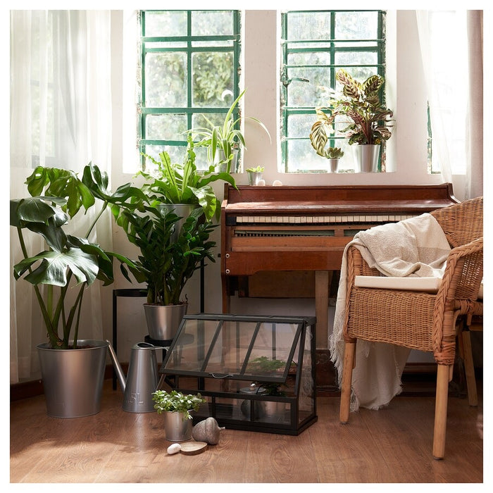AKERBAR Greenhouse, in/outdoor/Anthracite, 45cm