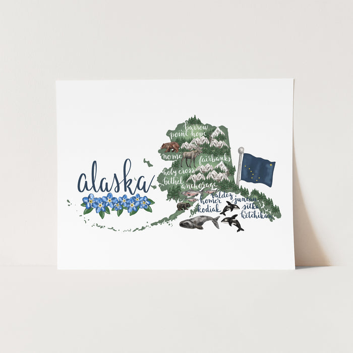 5"x7" / Art Print / Unframed