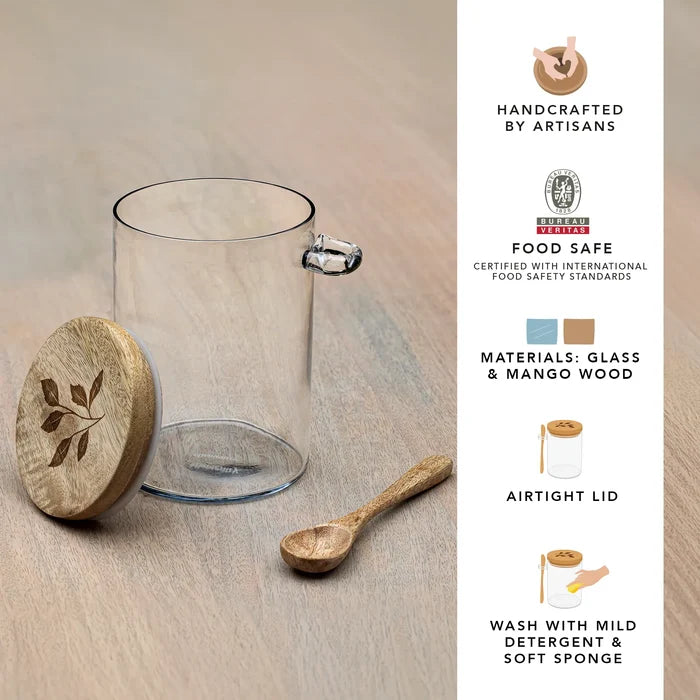 Allora Glass Jar