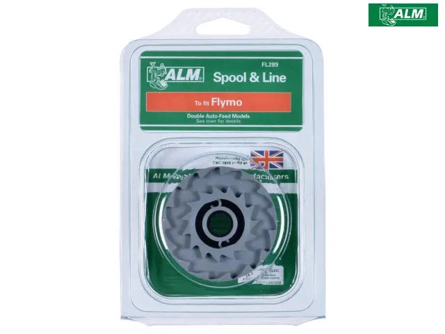 ALM FL289 Spool & Line – Replacement for Flymo Trimmers (Double Auto-Feed, UK Made)-Eclipse Fencing