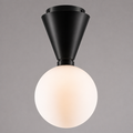 Amande White Globe Ceiling Light