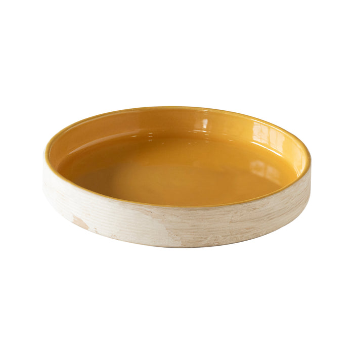 Amber Love Ceramic Pasta Bowl
