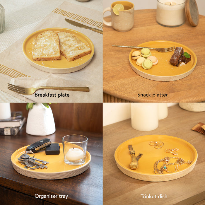 Amber Love Ceramic Side Plate