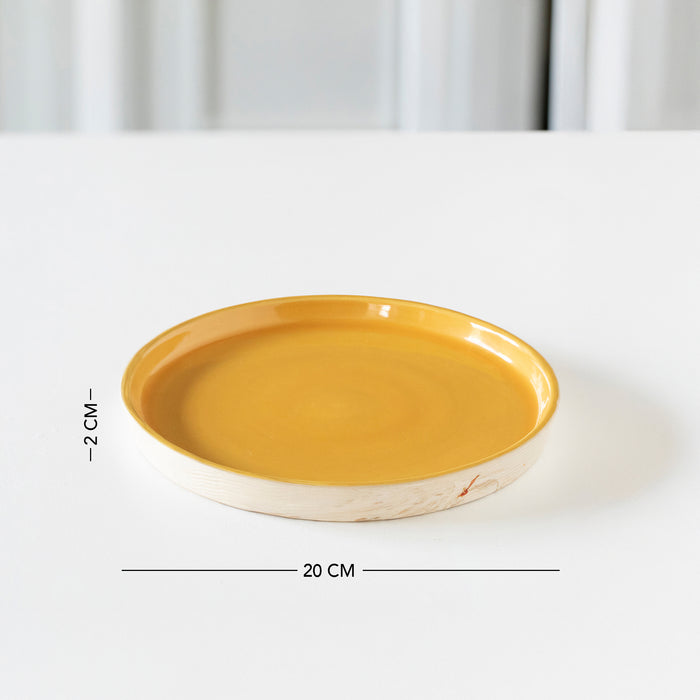 Amber Love Ceramic Side Plate