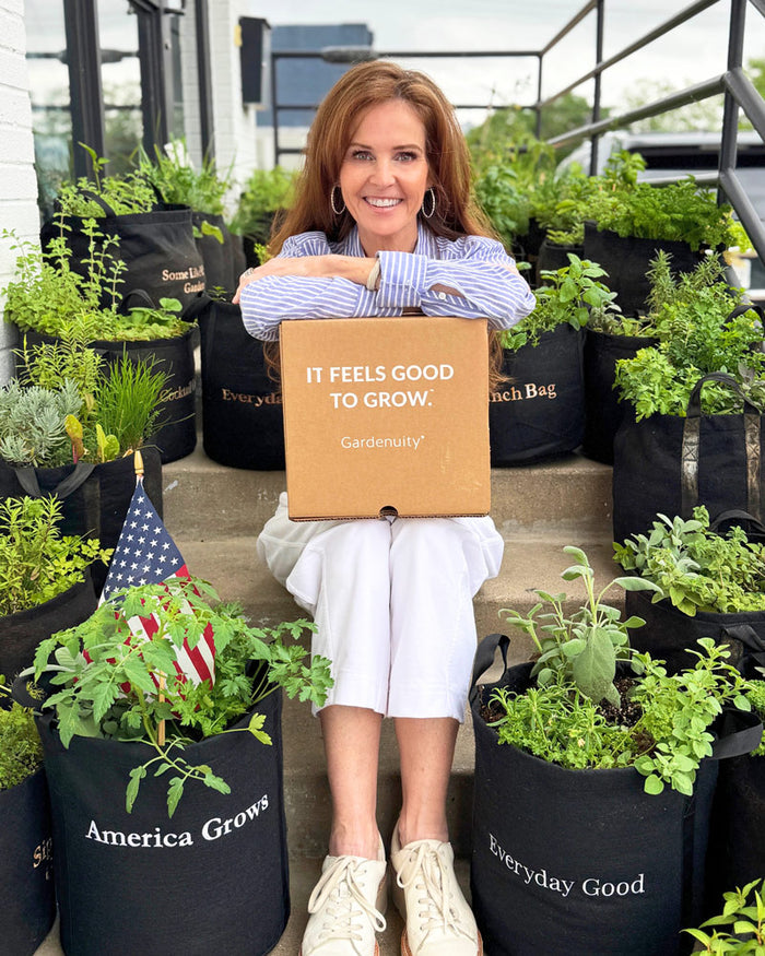 America Grows Garden Kit‎ with pepper + herbs