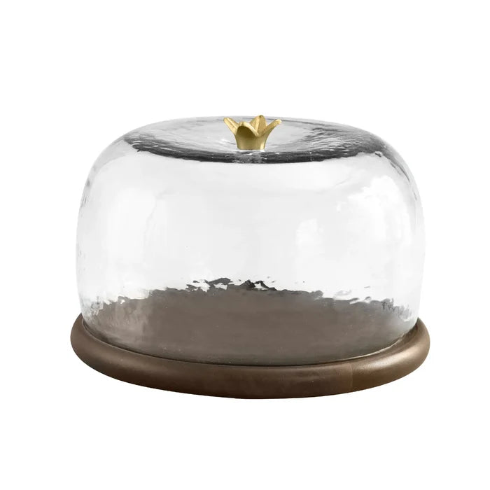 Annar cloche with wooden base