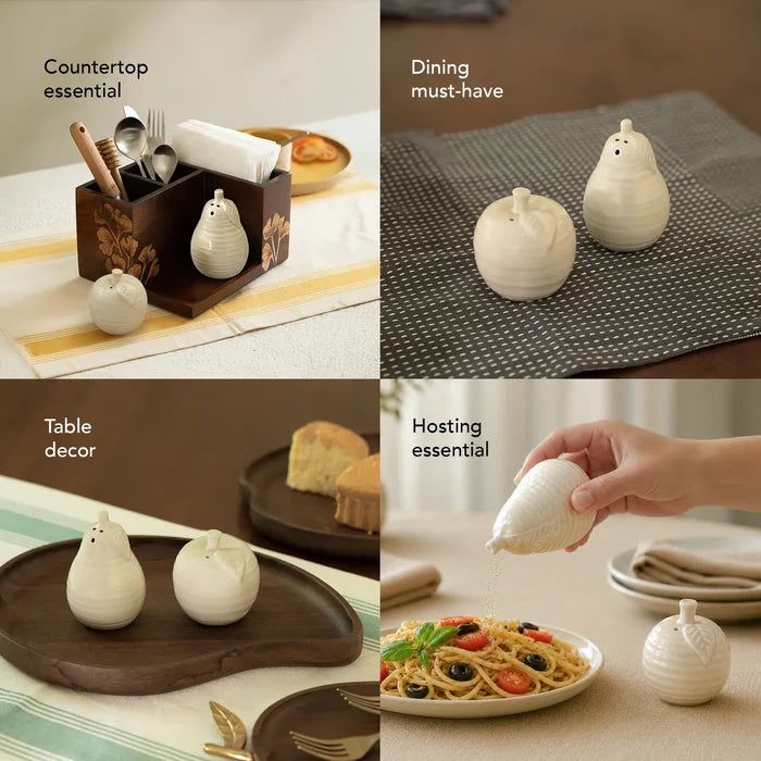 Apple & Pear Salt and Pepper Shaker