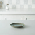 Aqua Rustic Ceramic Dessert Plate