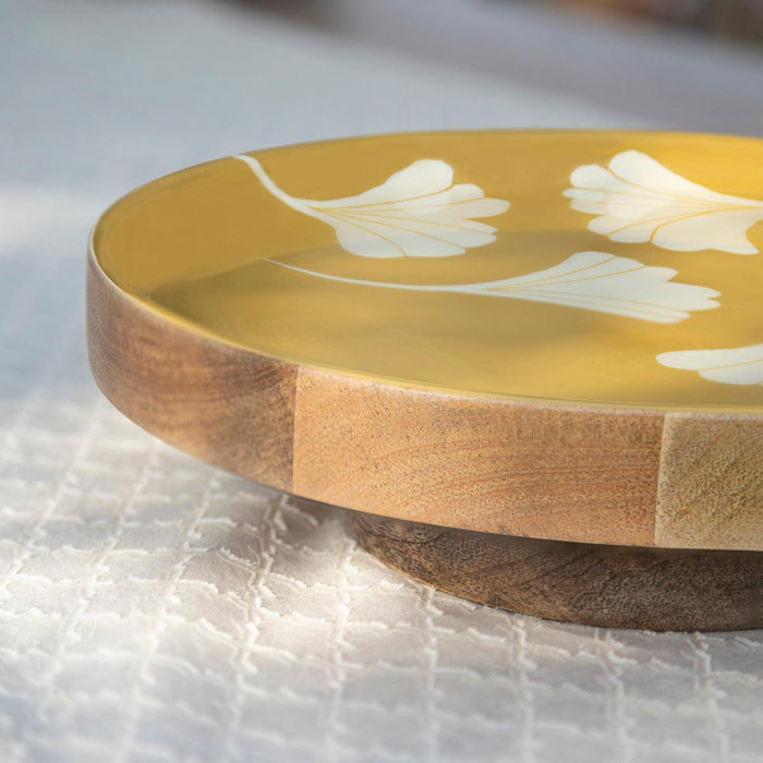 Aria Wooden Cake Stand