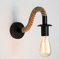 Asher Wall Sconce - B - Black - 11.8" x 3.9" / 28cm x 10cm / Without Bulb - Level Decor