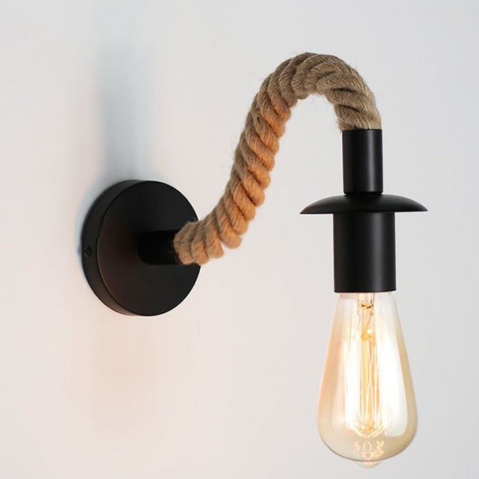 Asher Wall Sconce - B - Black - 11.8" x 3.9" / 28cm x 10cm / Without Bulb - Level Decor
