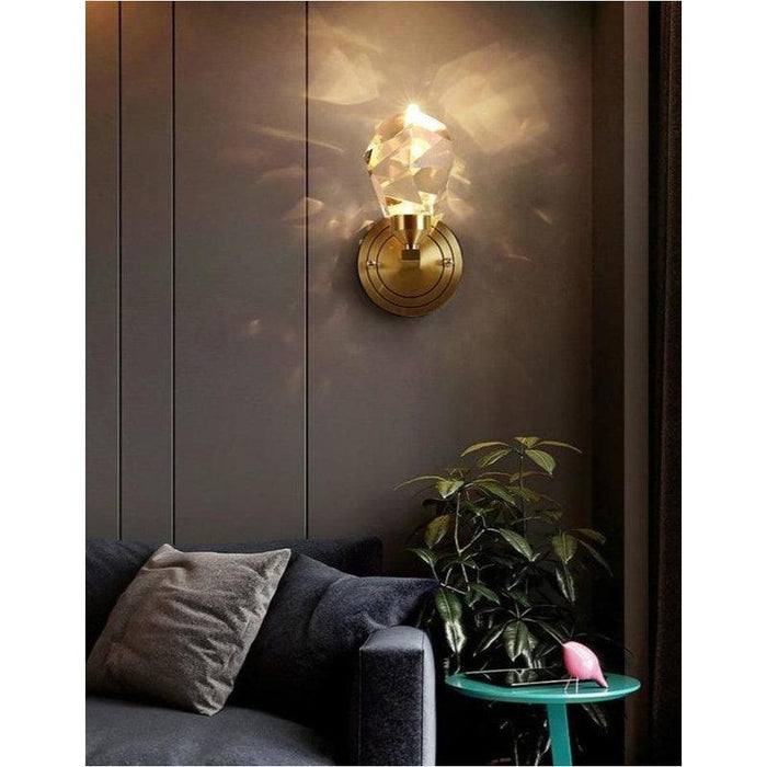 At the Villa Crystal LED Wall Light - Divine Heart L.A.