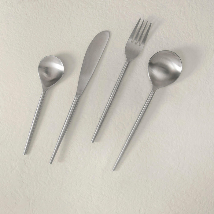 Aura Silver Cutlery Set Of Four