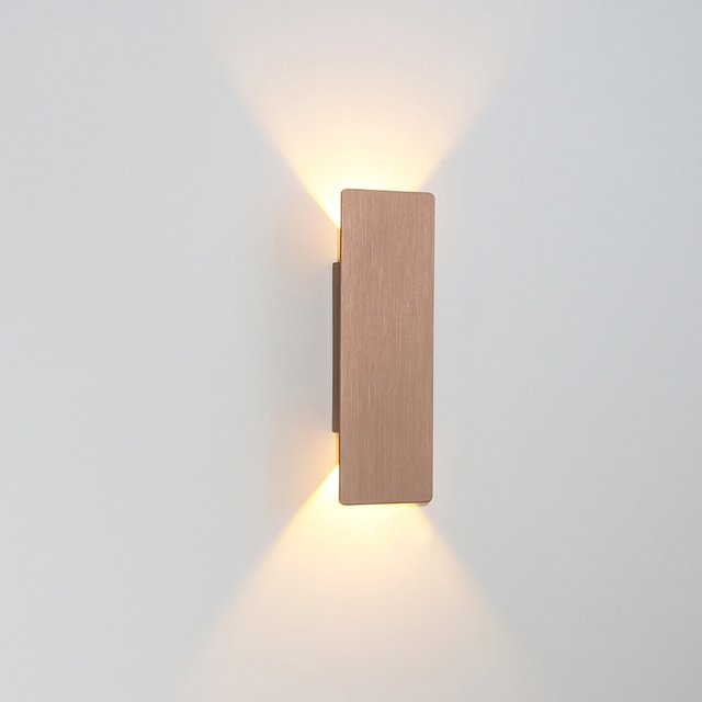 Coffee - 2.8" x 8.1" / 7cm x 20.5cm - 6W / Warm White (2700-3500K)